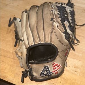 44 Pro Glove size 12in Great condition and formed really well by a d1 player.